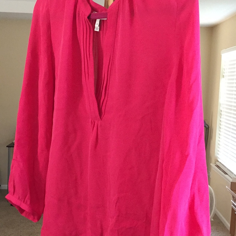 Pink blouse